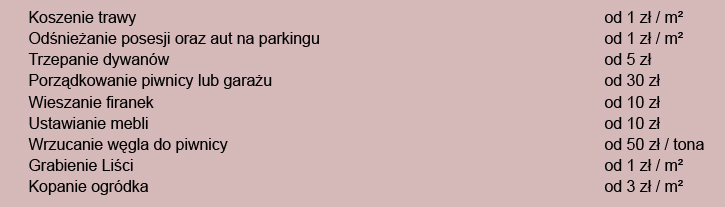 Porz�dkowe
